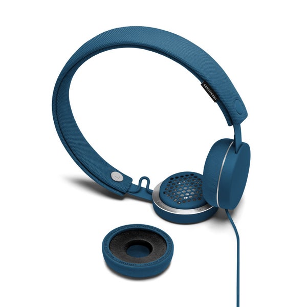 Urbanears Humlan tvättbar hörlur, indigo OBS: endast vissa delar kan tvättas
