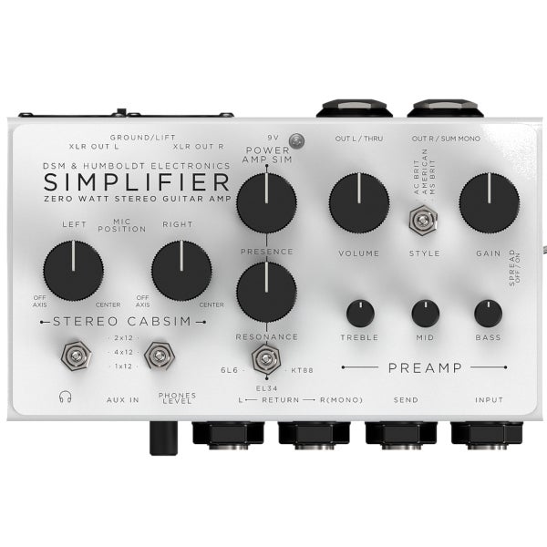 DSM & Humboldt Simplifier Classic Amp Simulation for Guitar