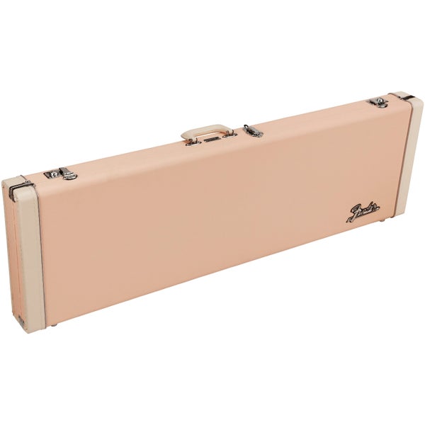 Fender Classic Series Wood Case Jazz / Precision Bass Shell Pink Bass Guitar Case