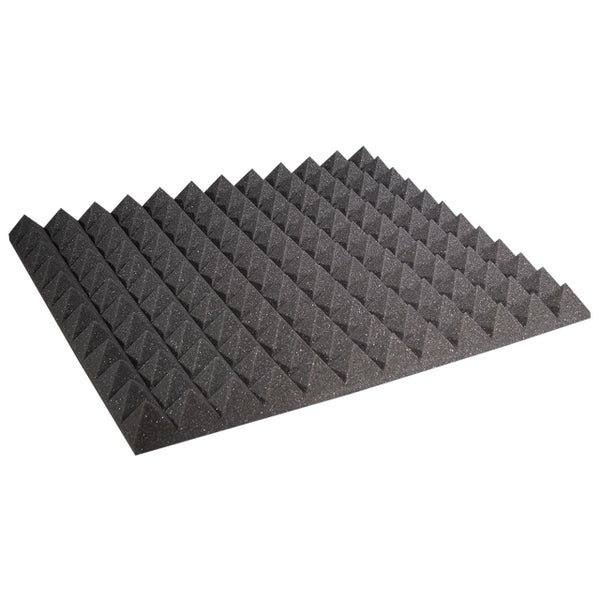 Auralex Studiofoam Pyramid Charcoal 61x61x5cm Grey Absorber (Pack of 12)