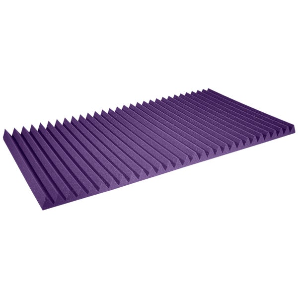 Auralex Studiofoam Wedges Purple 61x122x5cm Purple Absorber (Pack of 12)