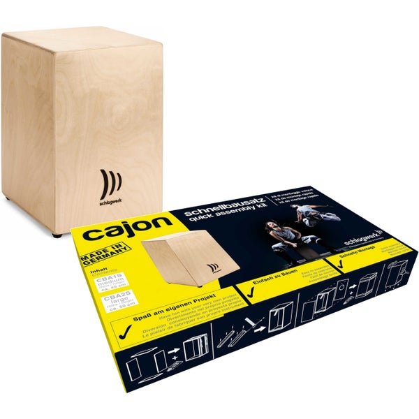 Schlagwerk CBA1S Zelfbouwcajon medium 45 cm naturel