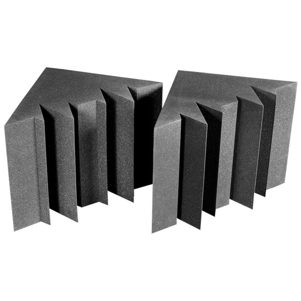 Auralex MegaLENRD Charcoal 61x61x61cm Grey Bass Trap (Pack of 2)