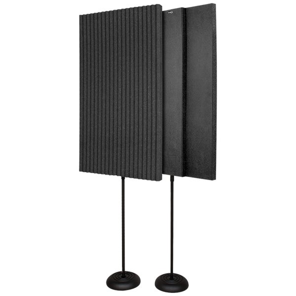 Auralex ProMAX V2 Charcoal 61x122x7.5cm Portable Grey Absorber (Pack of 2)