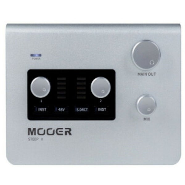 Mooer STEEP II 2x2 USB Audio Interface with MIDI
