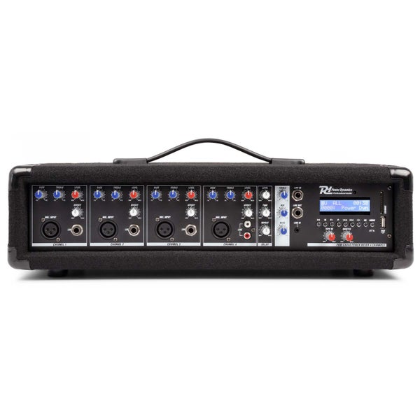 Power Dynamics PDM-C405A 4-Channel Mixer with Amplifier