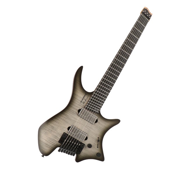 Strandberg Boden Prog NX 7 Charcoal Black 7-String Multi-Scale Electric Guitar with Gig Bag
