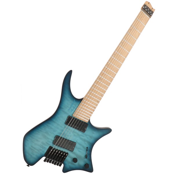 Strandberg Boden Original NX 7 Glacier Blue 7-String Headless Electric Guitar with Venture Gig Bag