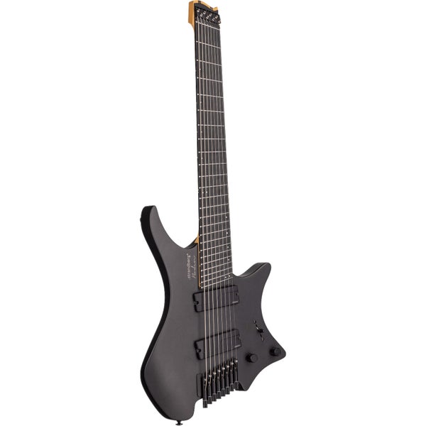 Strandberg Boden Metal NX 8 Black Granite 8-String Headless Electric Guitar With Venture Gig Bag