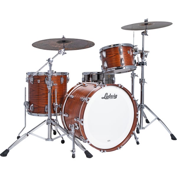 Ludwig L7342AXTWWC Classic Oak Fab Tennessee Whiskey 3-Piece Shell Set