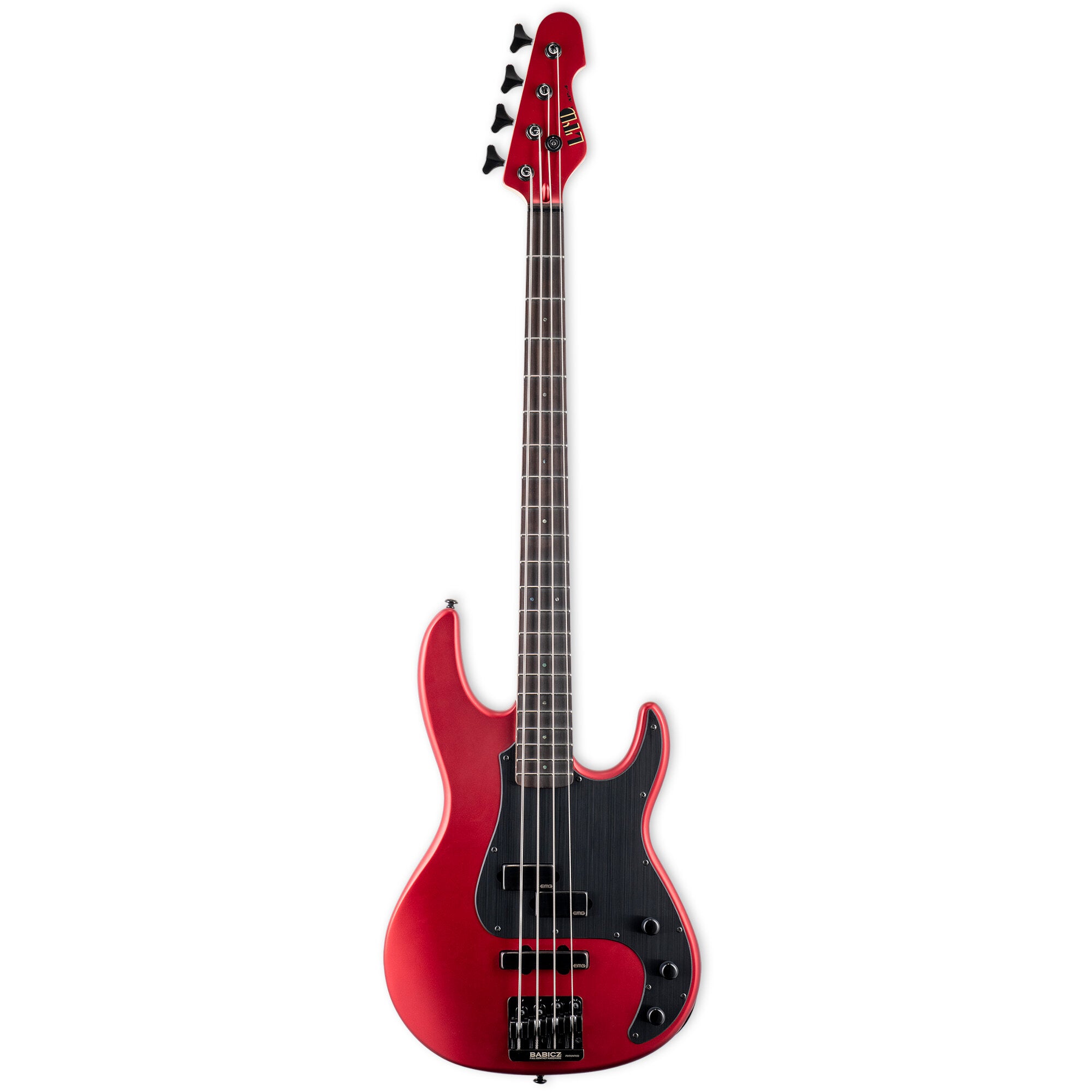 ESP LTD AP-4 Candy Apple Red Satin Electric Bass Guitar | Bax Music