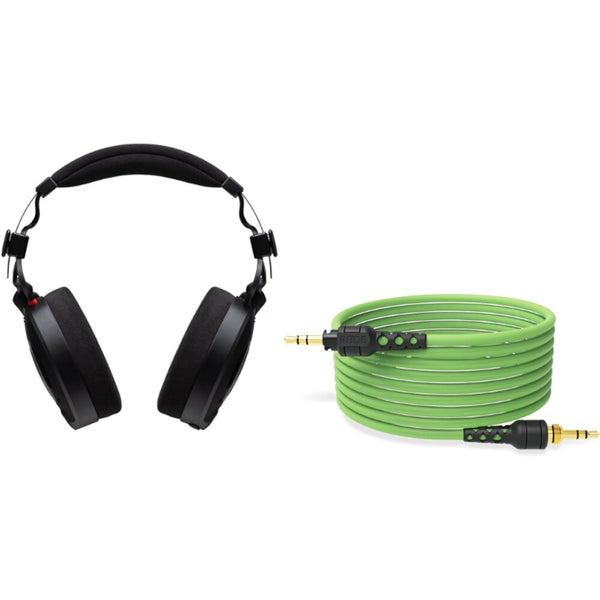Rode NTH-100 With NTHCABLE24 Headphone Cable (Green)