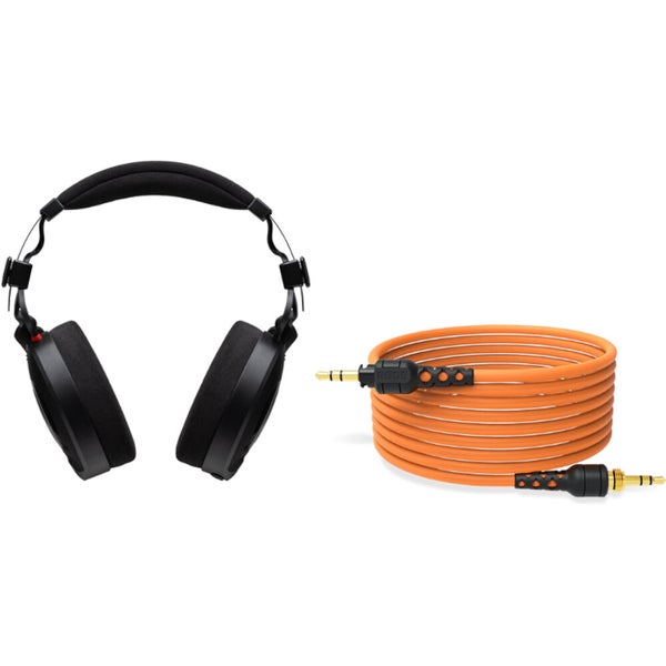 Rode NTH-100 With NTHCABLE24 Headphone Cable (Orange)