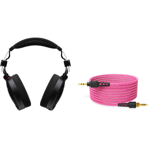 Rode NTH-100 With NTHCABLE24 Headphone Cable (Pink)
