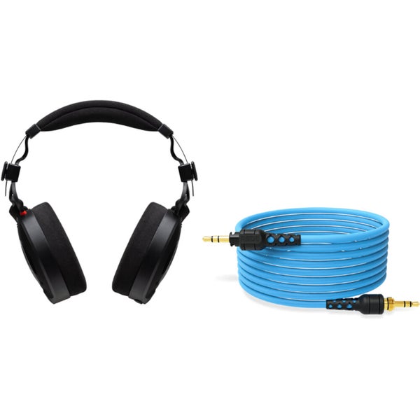 Rode NTH-100 With NTHCABLE24 Headphone Cable (Blue)