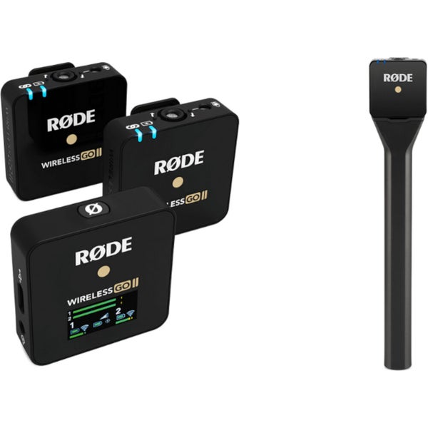 Rode Wireless Go 2 With Interview Go Mount